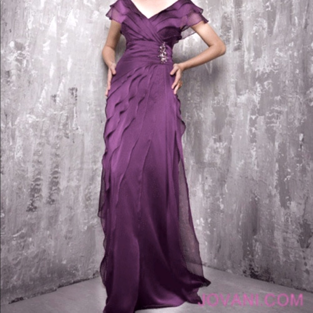 Jovani dress. Style 151842. Color is Bordeaux. Size 10 and 12.